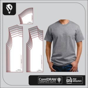 Mold Automatico camisa gola redonda  - PP ao EG